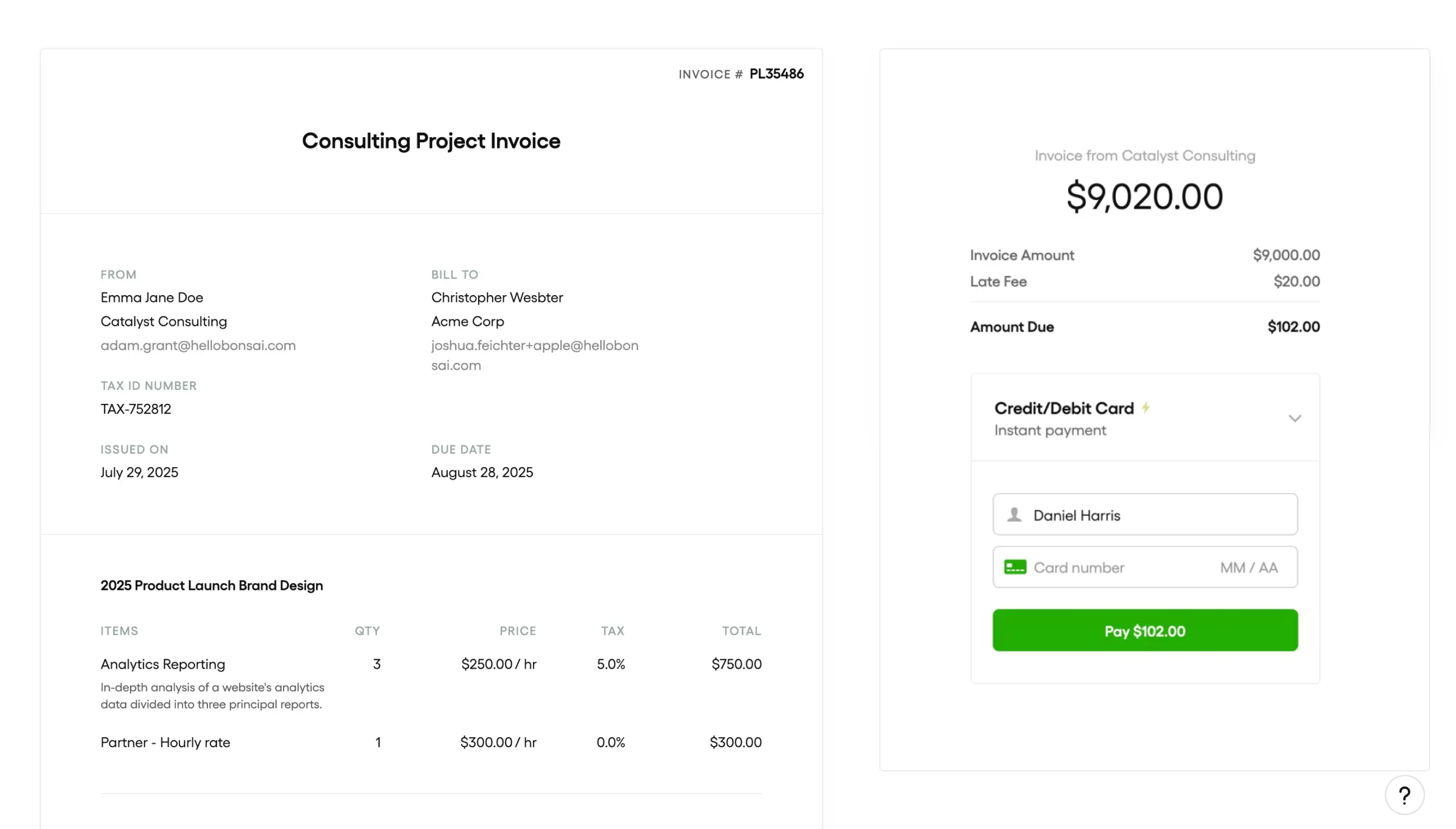 LEDGRR payroll processing